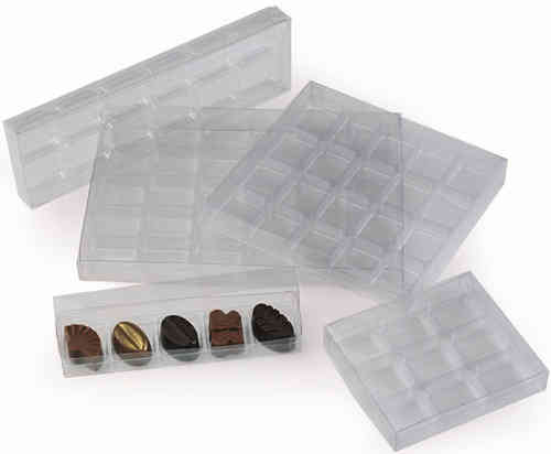 Clear packing, 5 pralines