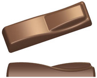 Schokoladenform, Riegel 15 g
